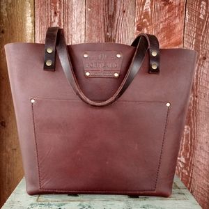 Large Cognac Classic Tote